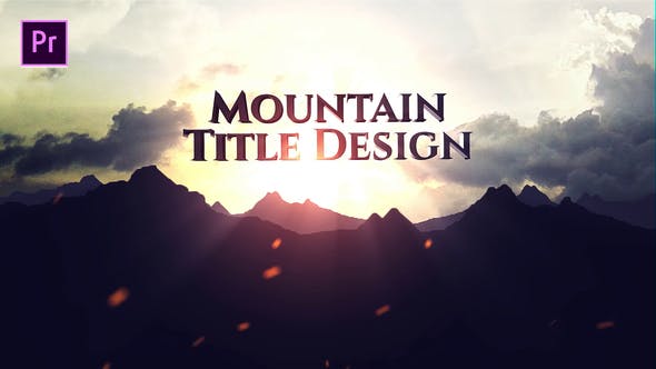 Mountain Title - 22847356 Videohive Download