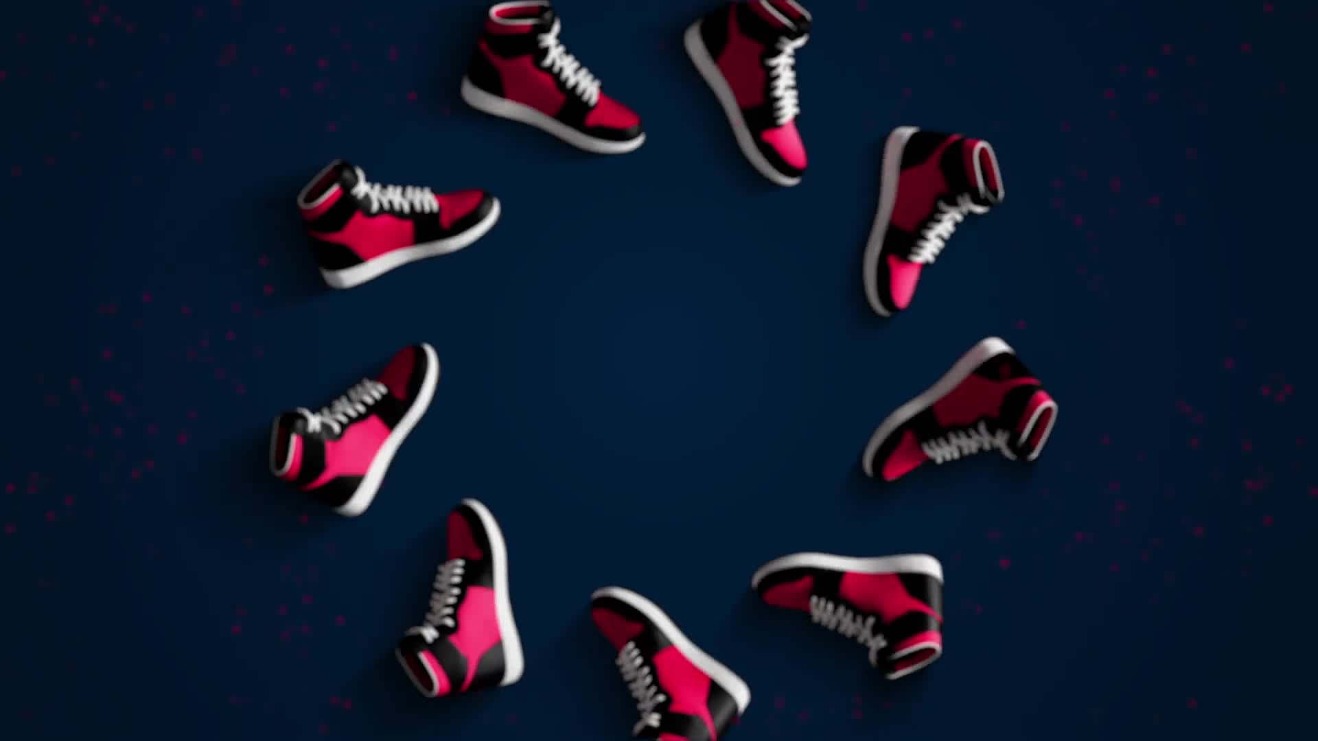 Move To Earn Sneaker Shoes Logo Videohive 39595152 After Effects Image 1