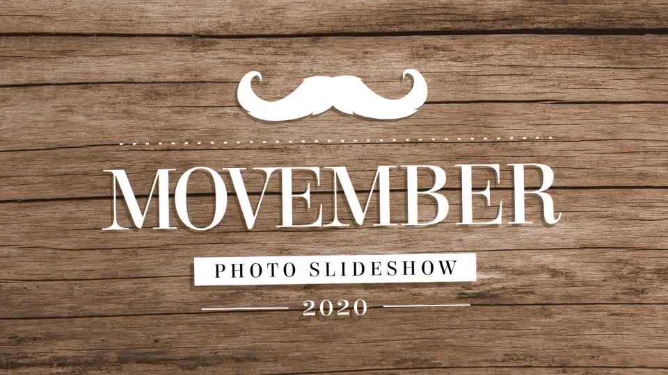 Movember Photo Slideshow Videohive 13604017 After Effects Image 1