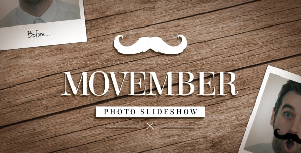 Movember Photo Slideshow - Download 13604017 Videohive