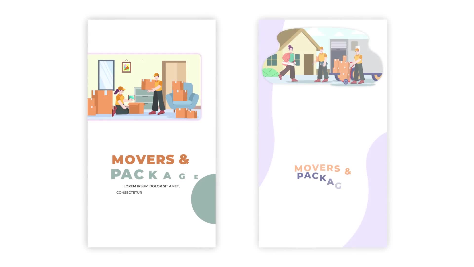 Movers & Package Services Instagram Story Pack Videohive 39083026 After Effects Image 7