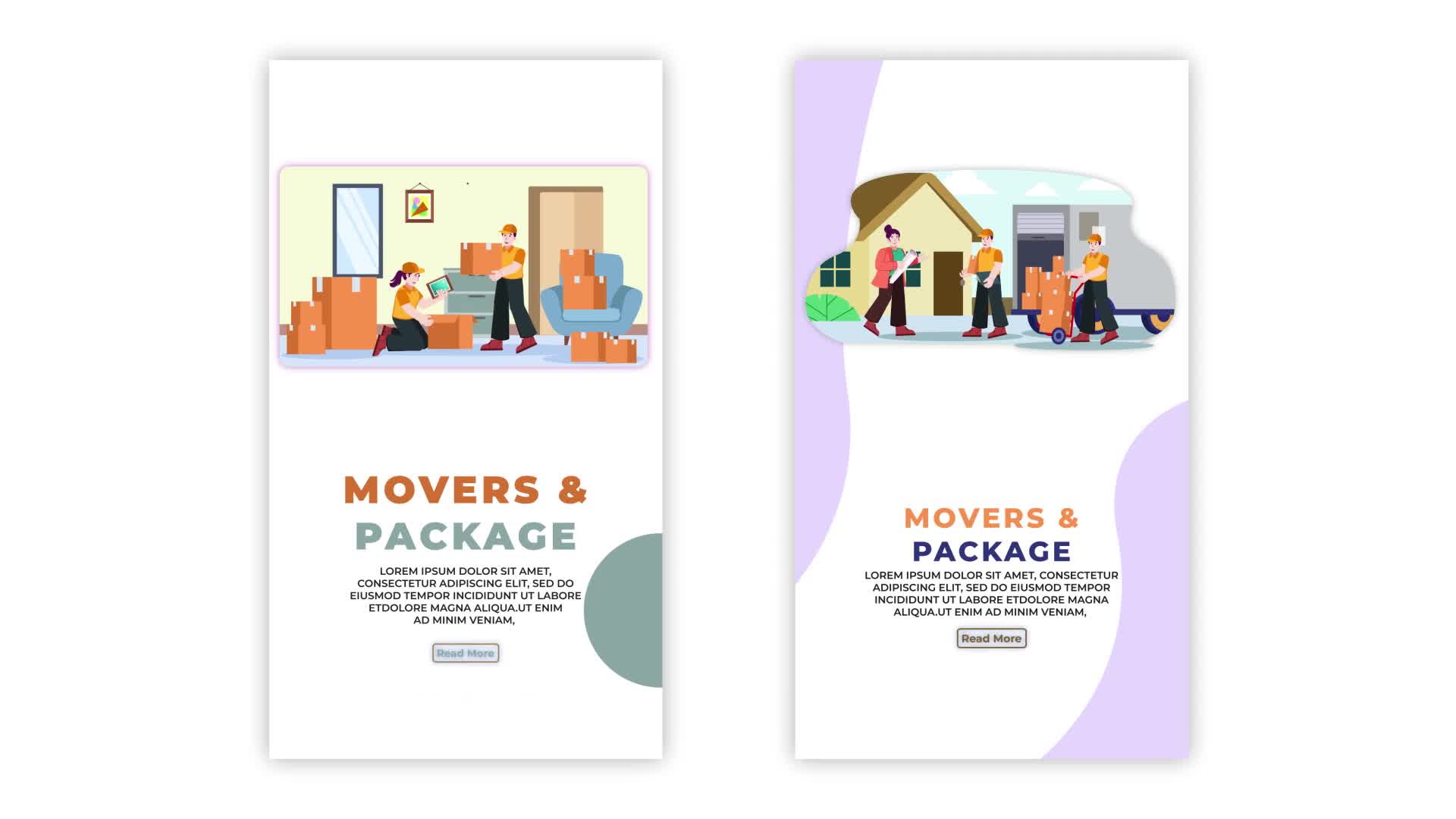 Movers & Package Services Instagram Story Pack Videohive 39083026 After Effects Image 8