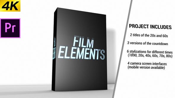 Movie Element Pack - 22994316 Videohive Download