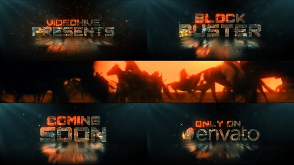 Movie Trailer | Action Fire Trailer - Videohive Download 32756246