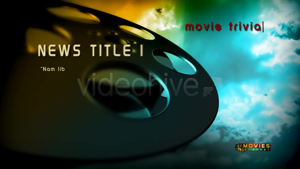 Movies Channel Broadcast Package - Download Videohive 2572589