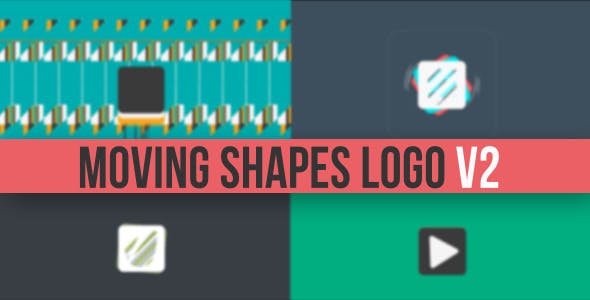 Moving Shapes Logo Reveal V2 - Videohive Download 5706393
