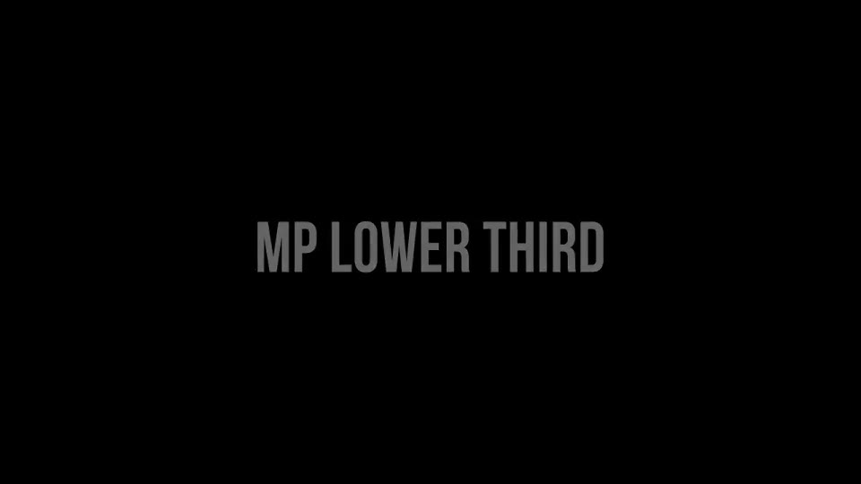 MP Lower Third Videohive 5877205 After Effects Image 2