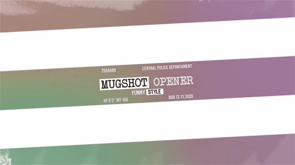 Mugshot Opener Videohive 29381295 After Effects Image 2