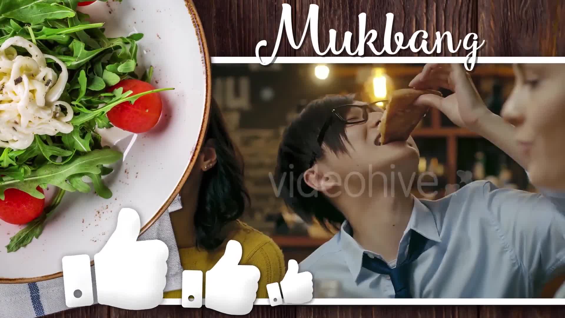 Mukbang Food Youtube Intro - Download Videohive 23097953