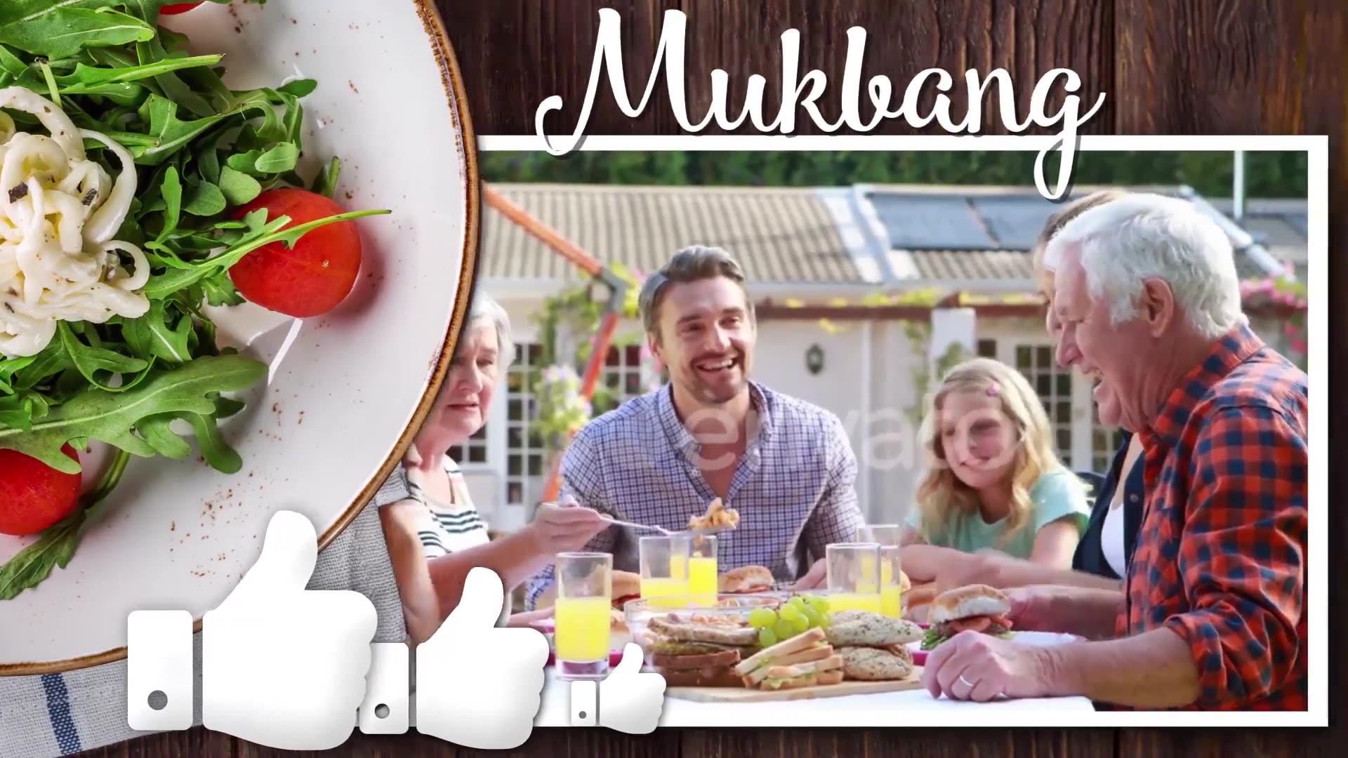 Mukbang Food Youtube Intro - Download Videohive 23097953