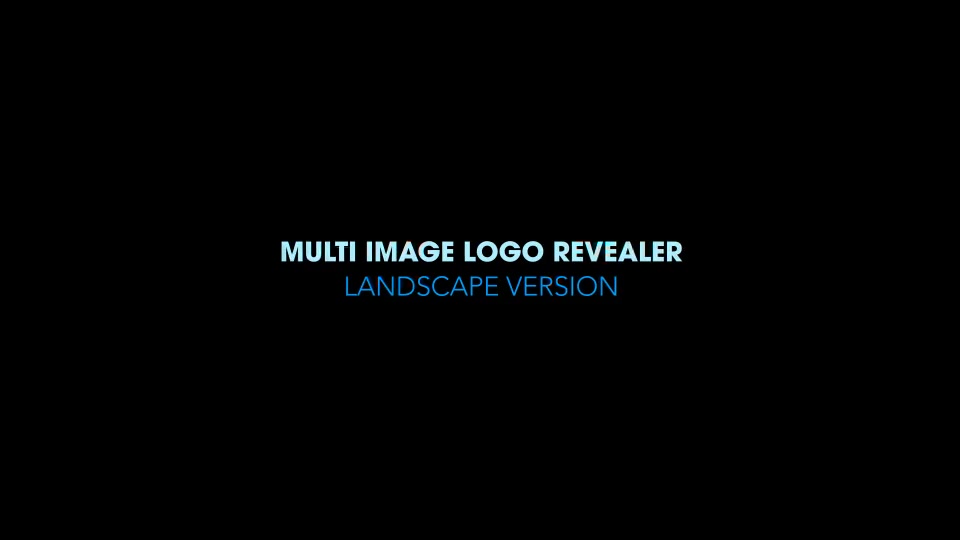 Multi Image Logo Revealer v.2 Videohive 7790438 After Effects Image 6