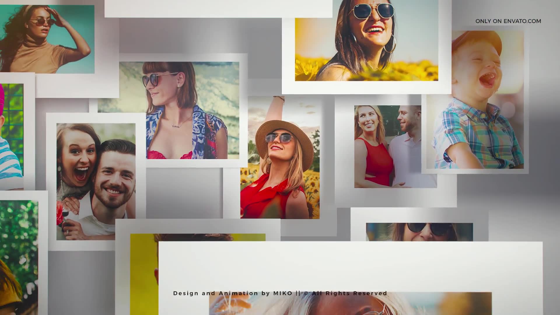 Multi Photo Frames Logo Opener Videohive 31858602 Premiere Pro Image 2