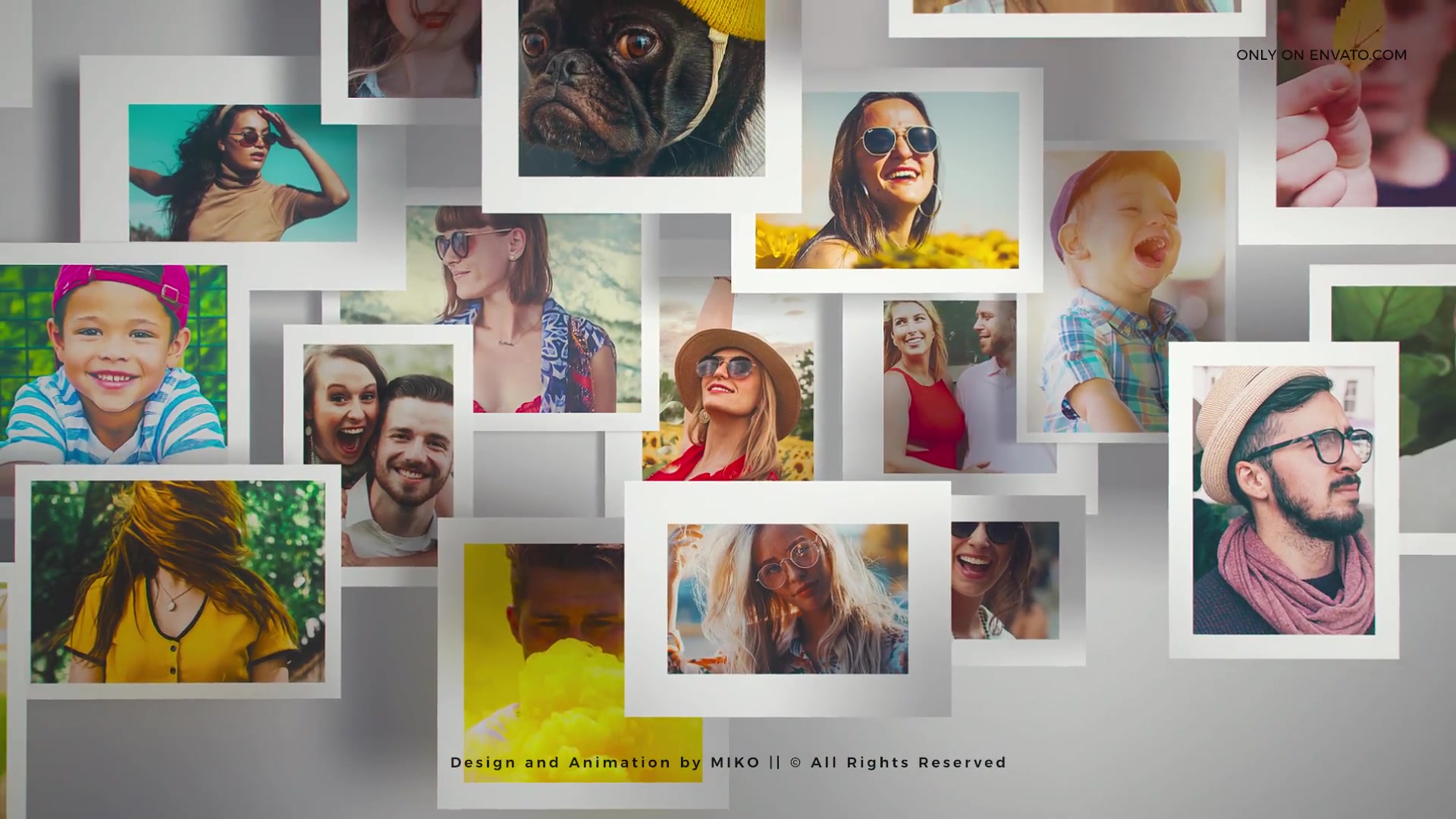 Multi Photo Frames Logo Opener Videohive 31858602 Premiere Pro Image 3