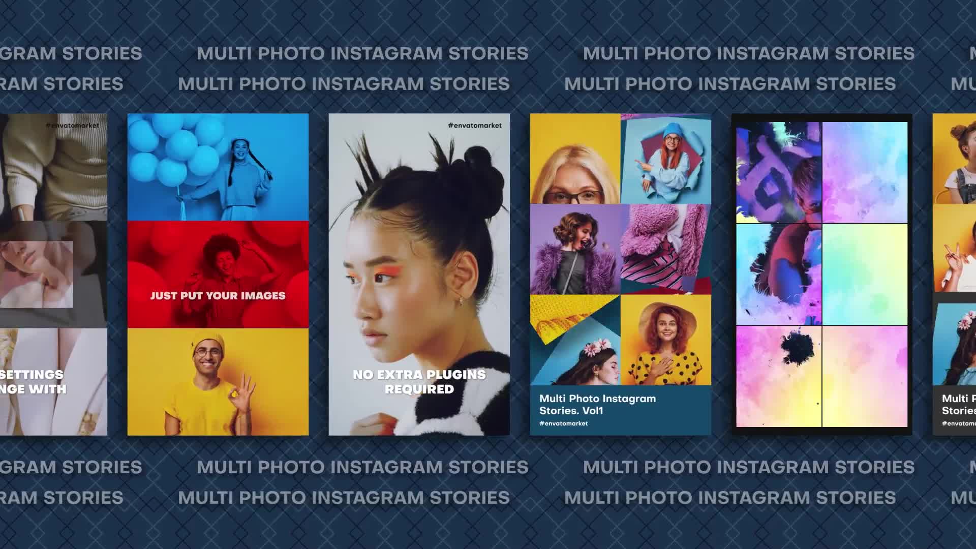 Multi Photo Instagram Stories. Vol3 MOVE | Premiere Pro Videohive 39358107 Premiere Pro Image 1