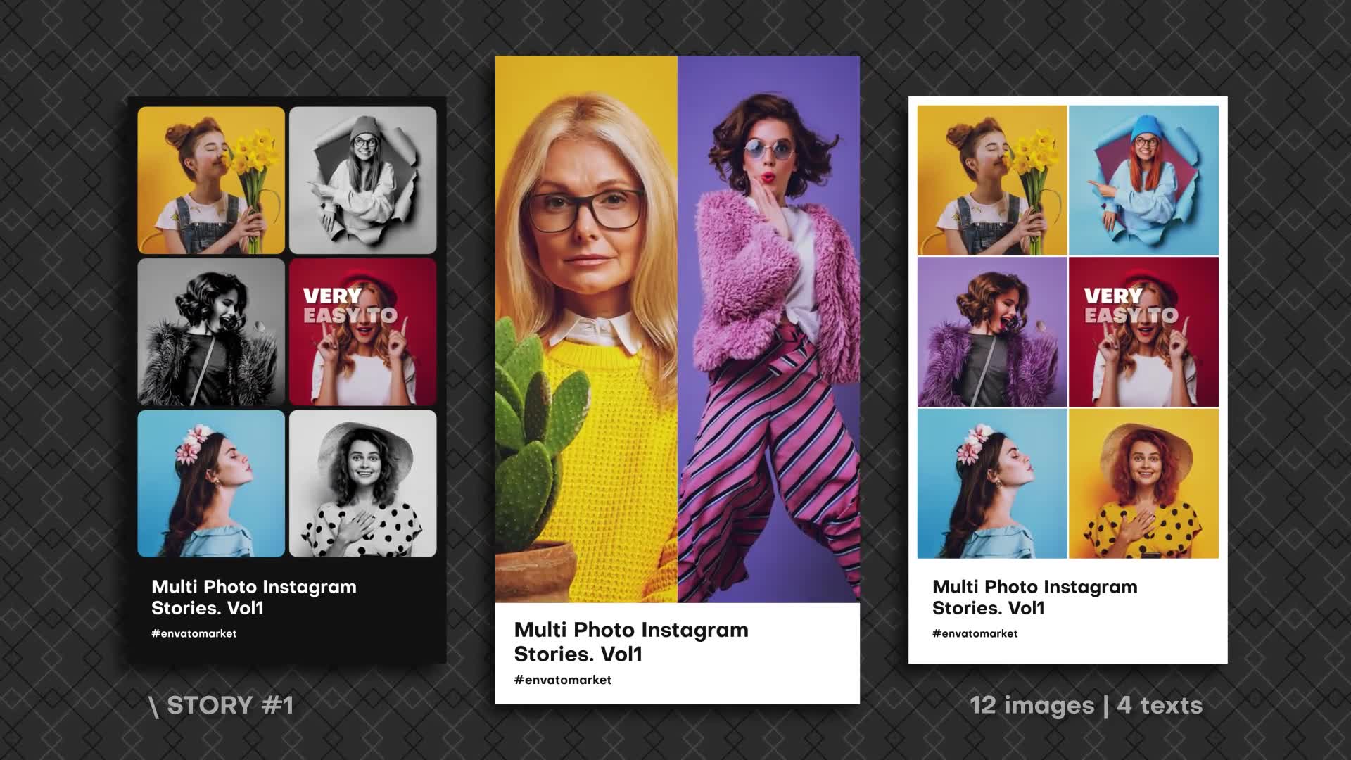Multi Photo Instagram Stories. Vol4 ZOOM Videohive 39216650 After Effects Image 2