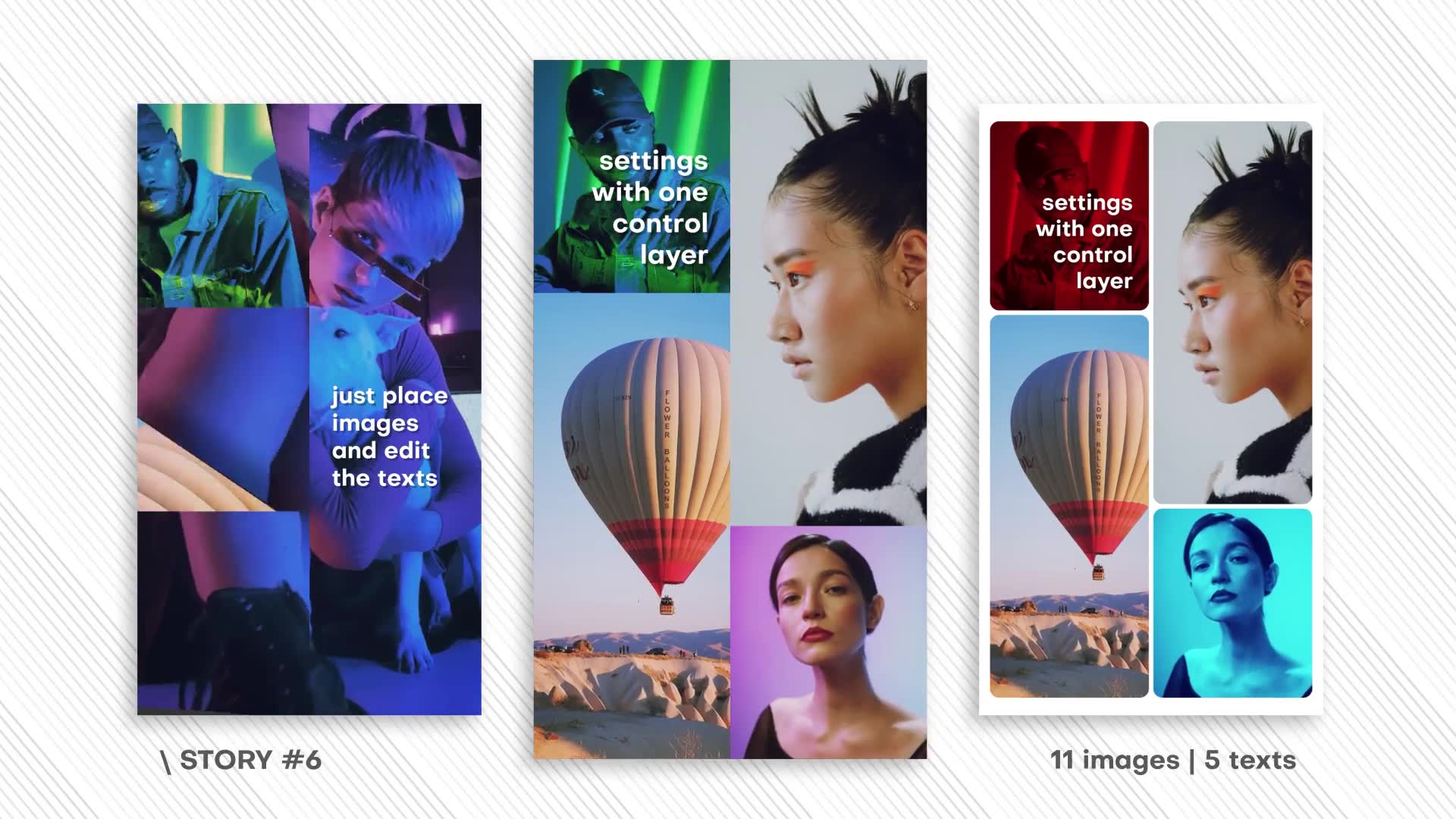 Multi Photo Instagram Stories. Vol5 SPIN Videohive 39216669 After Effects Image 11