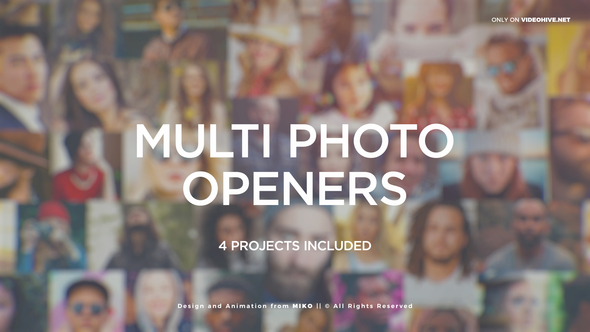 Multi Photo Logo Openers - Download Videohive 22435684