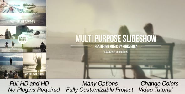 Multi Purpose Slideshow - Videohive Download 11458926