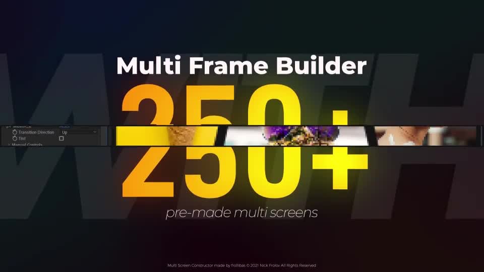 Multi Screen Constructor Videohive 33519723 After Effects Image 1