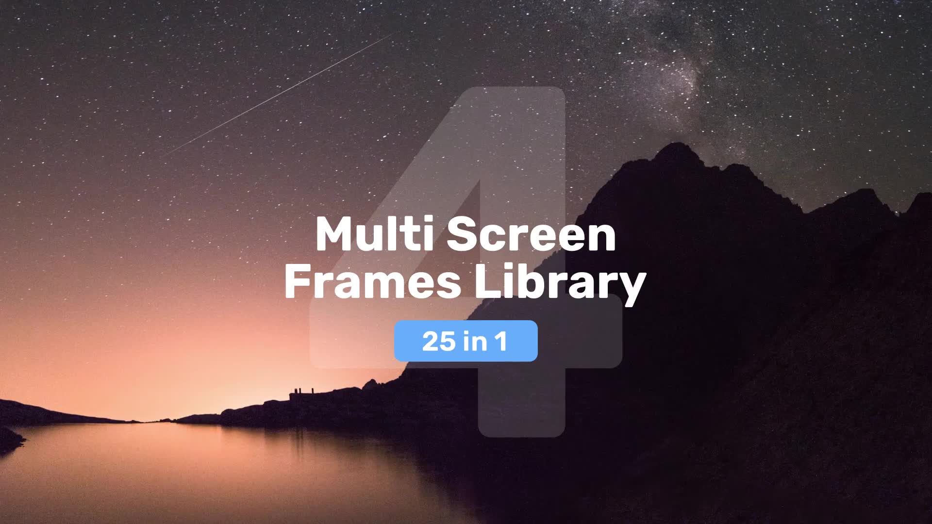 Multi Screen Frames Library 4 Frames Videohive 39344587 After Effects Image 2