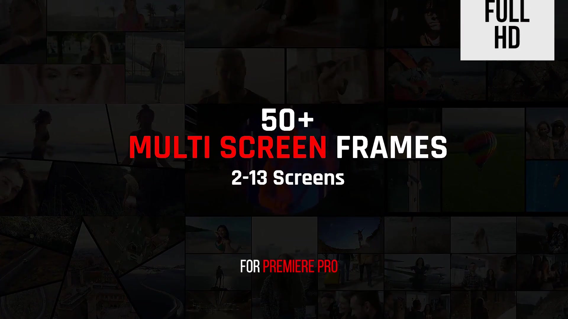 Multi Screen Frames Pack Videohive 30406870 Premiere Pro Image 13