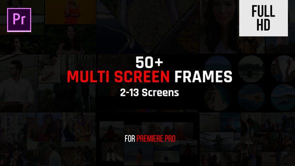 Multi Screen Frames Pack - 30406870 Videohive Download