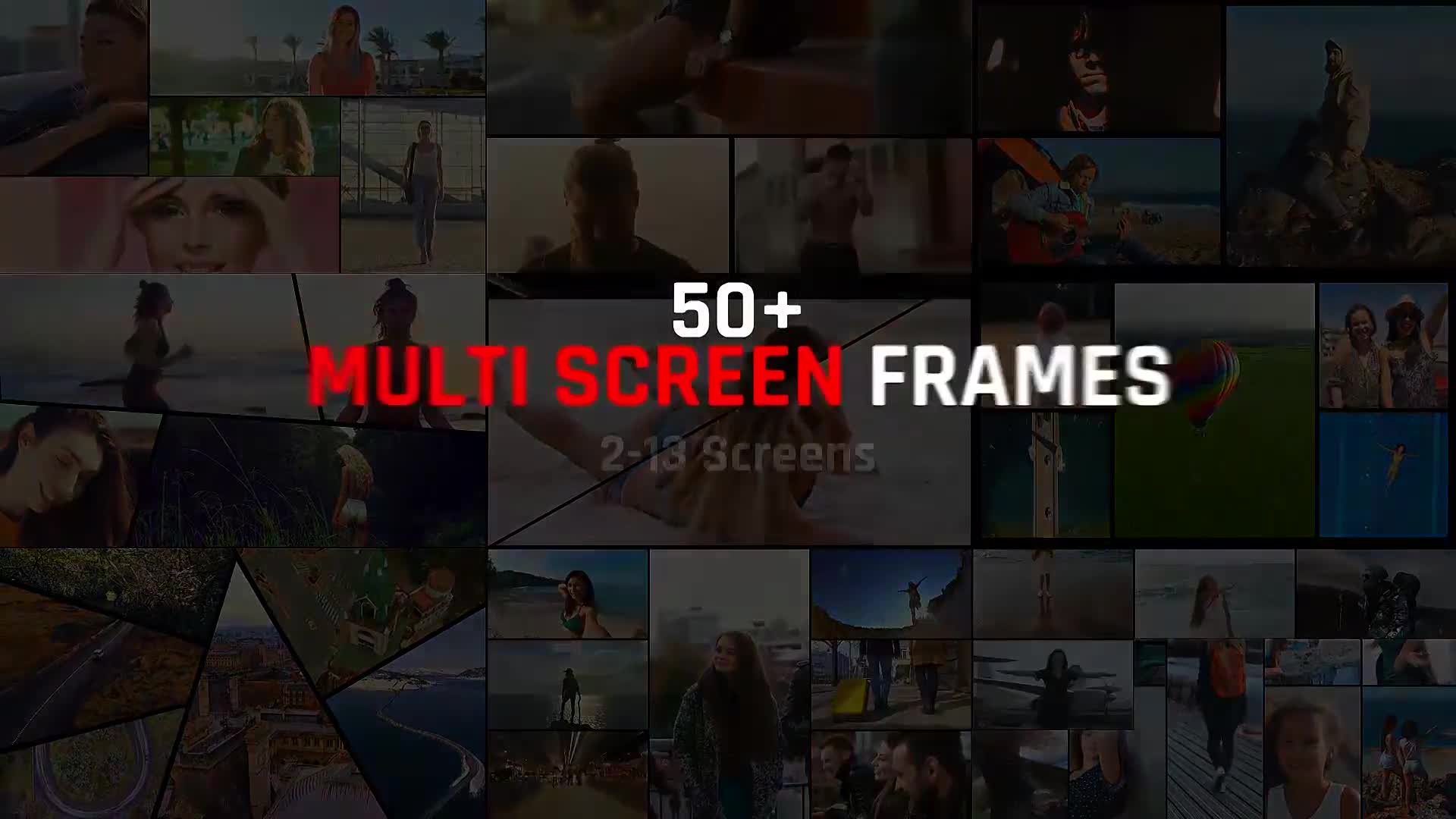 Multi Screen Frames Pack Videohive 29721295 Apple Motion Image 1