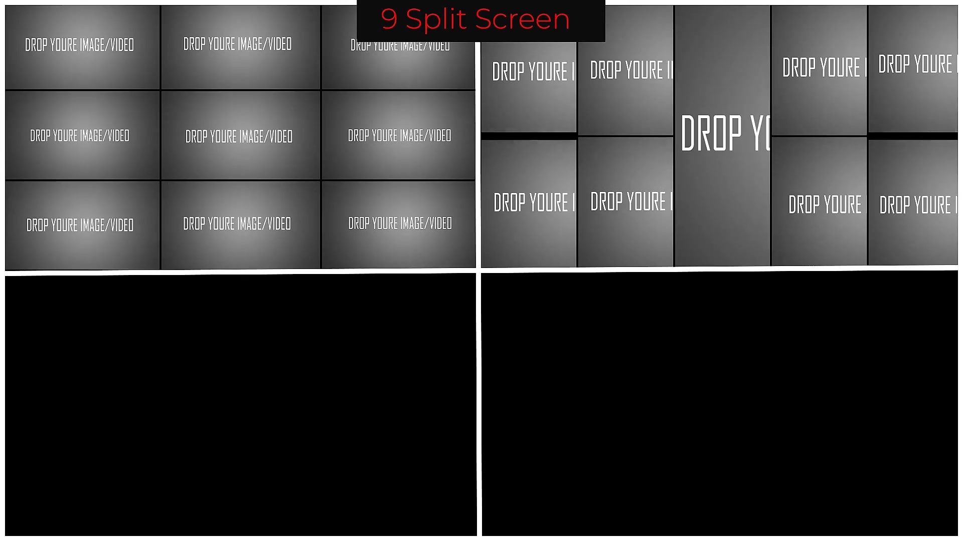 Multi Screen Frames Pack Videohive 32399508 DaVinci Resolve Image 12