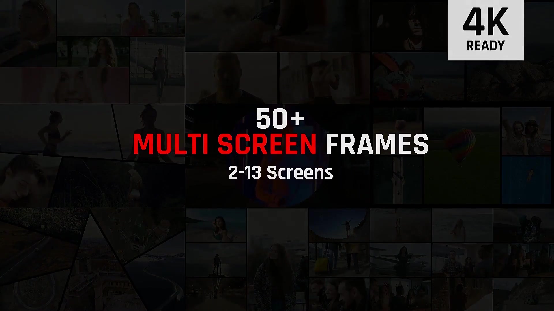 Multi Screen Frames Pack Videohive 32399508 DaVinci Resolve Image 13