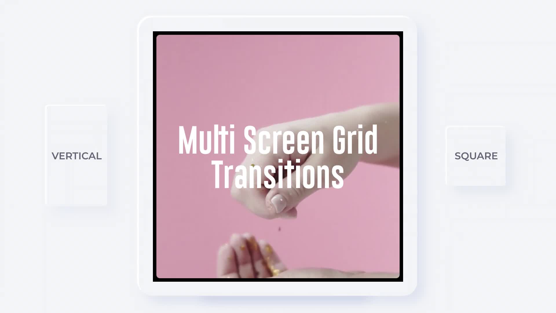 Multi Screen Grid Transitions Vertical & Square Videohive 34897280 Premiere Pro Image 1