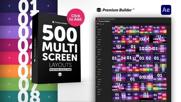 Multi Screen Layouts Pack - Videohive 33961769 Download