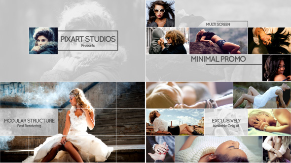 Multi Screen Minimal Promo - Download Videohive 14642924