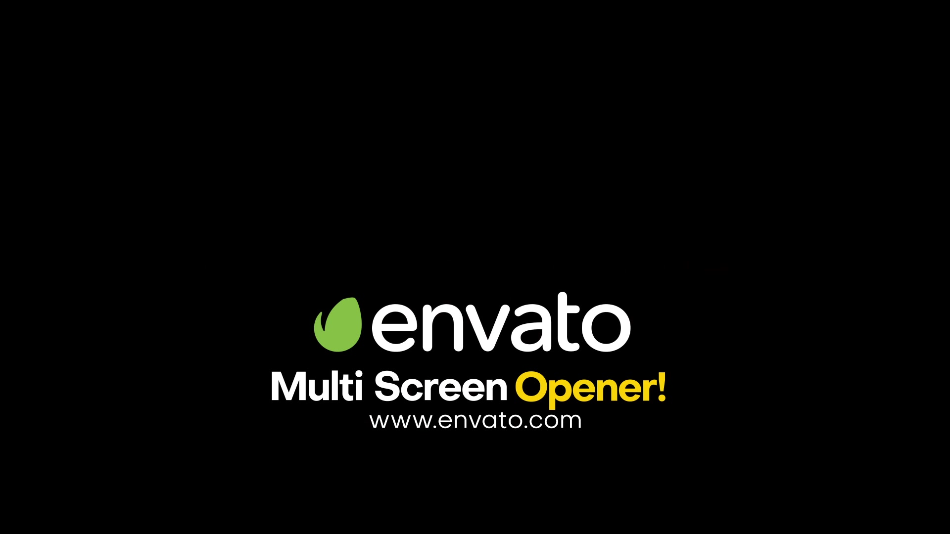 Multi Screen Opener Videohive 31144549 After Effects Image 6