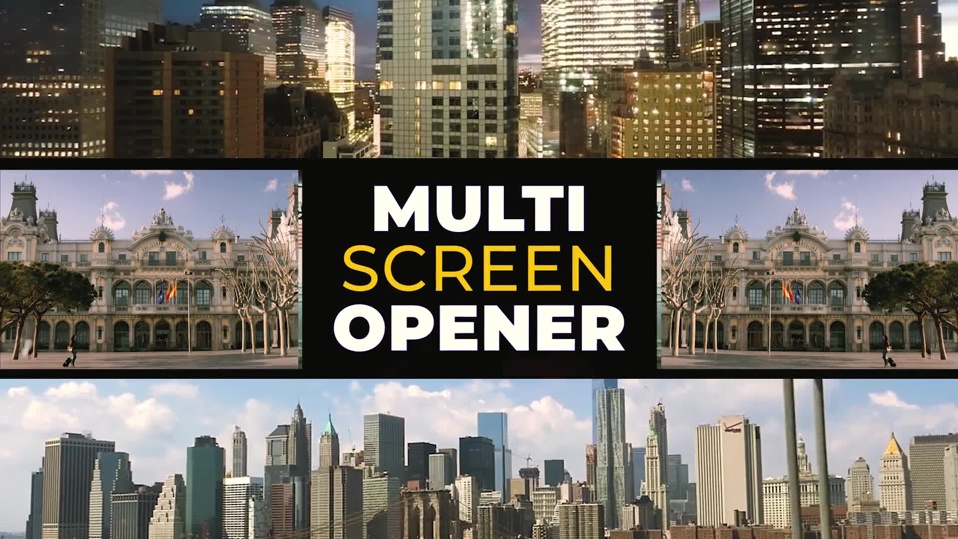 Multi Screen Opener Videohive 23851523 Premiere Pro Image 1