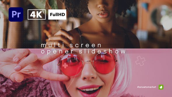 Multi Screen Opener Slideshow | Premiere Pro - Videohive 36270962 Download