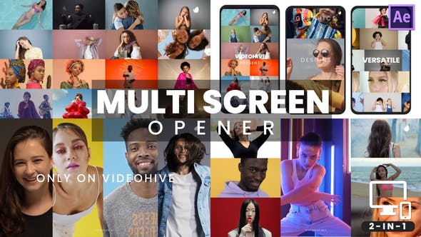 Multi Screen Slideshow Opener - Download 36289845 Videohive