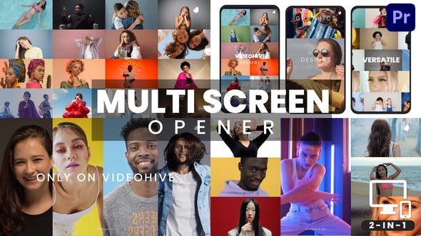 Multi Screen Slideshow Opener - Download Videohive 36393002