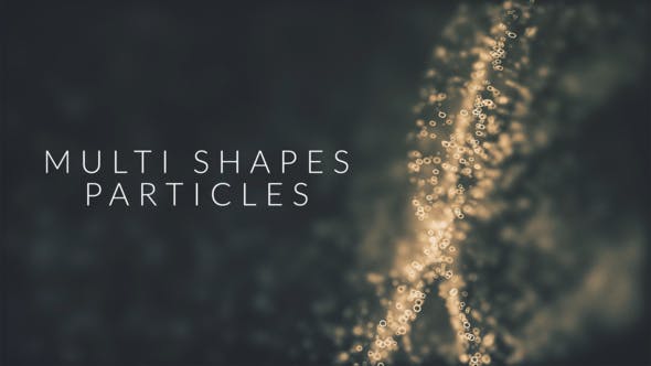 Multi Shapes Particles - Videohive Download 34240933