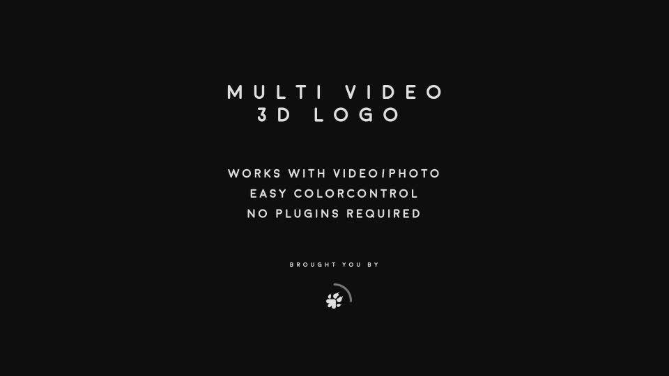 Multi Video 3D Logo - Download Videohive 21888253