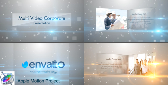 Multi Video Corporate Presentation Apple Motion - Download Videohive 21574804