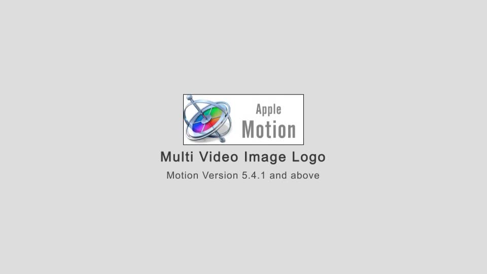 Multi Video Image Logo Apple Motion Videohive 22728772 Apple Motion Image 1