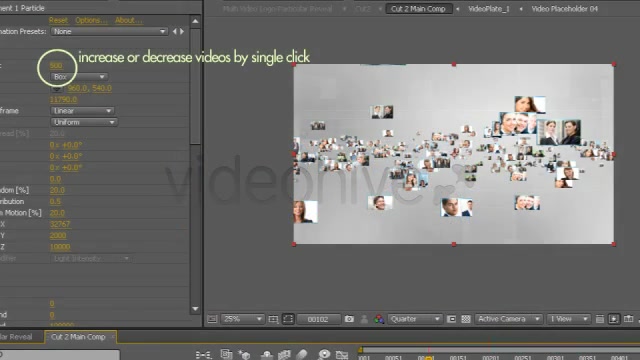 Multi Video Logo Particular Reveal - Download Videohive 3180656