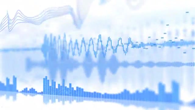 Multiple Equalizer VU Audio Meters Flowing In 3D Videohive 2692434 Motion Graphics Image 10