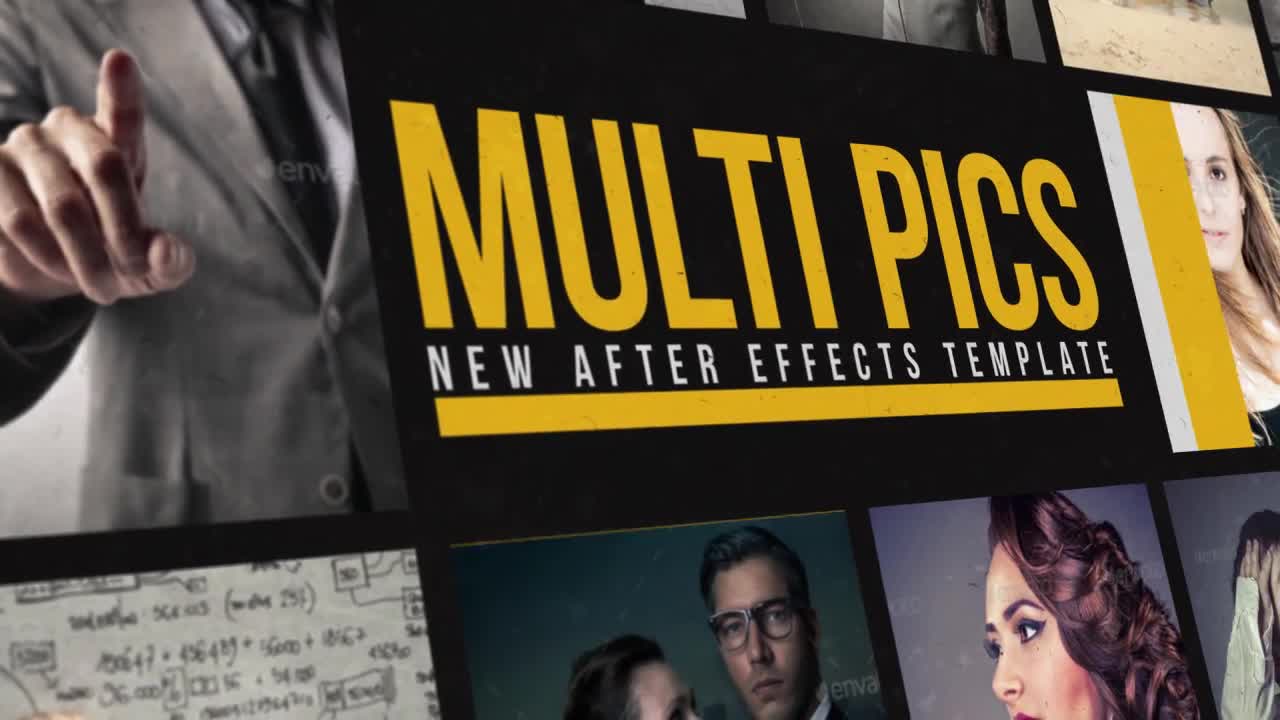 Multiple Pictures Slideshow Videohive 12794093 After Effects Image 1