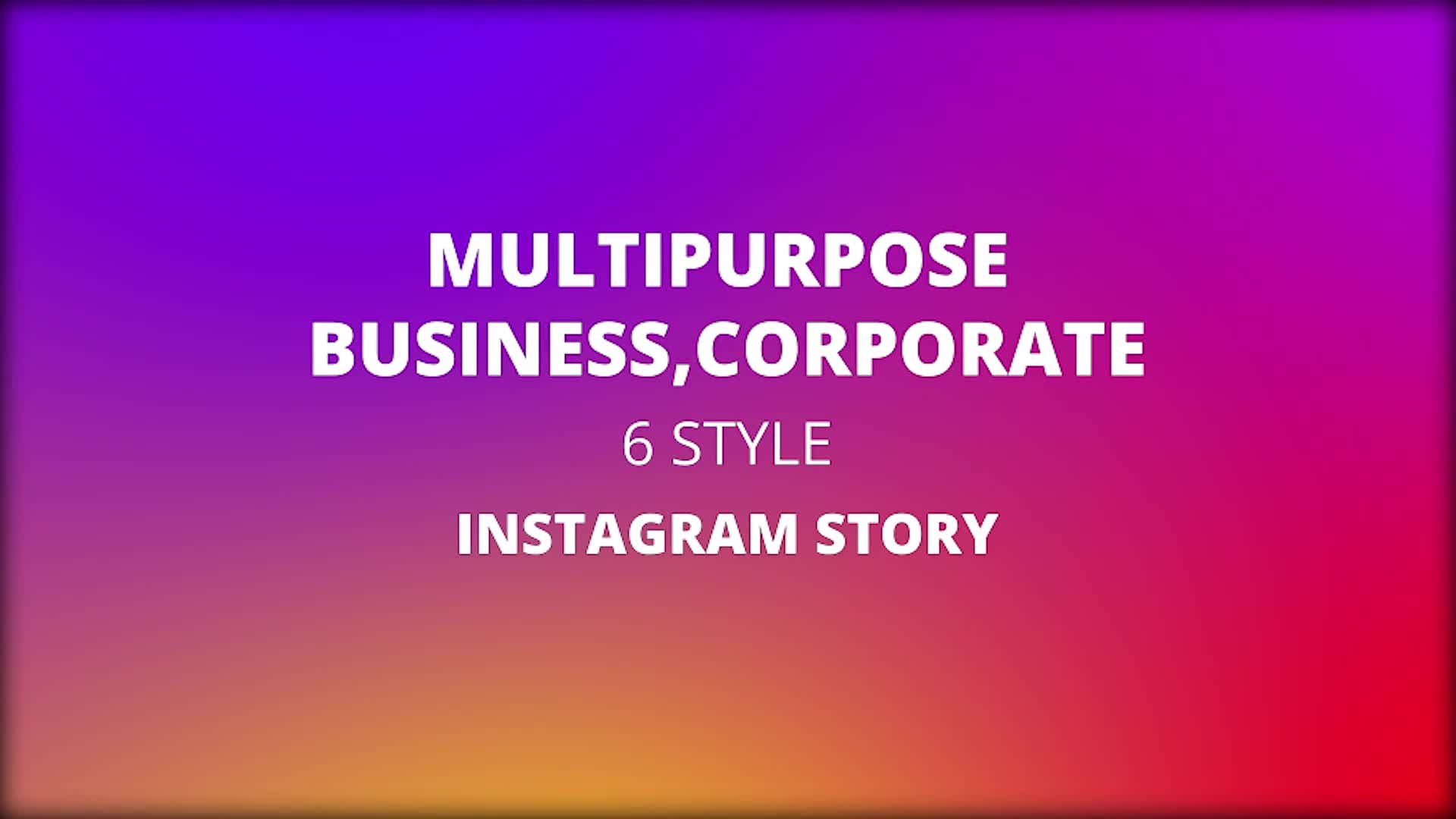 Multipurpose, Business & Corporate Instagram Stories Videohive 33566622 After Effects Image 1