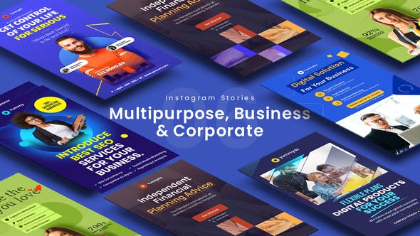 Multipurpose, Business & Corporate Instagram Stories - 33566622 Videohive Download