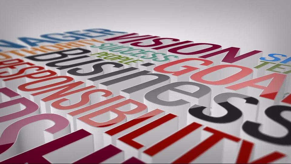 Multipurpose Clean 3D Text to Logo - Download Videohive 8430709