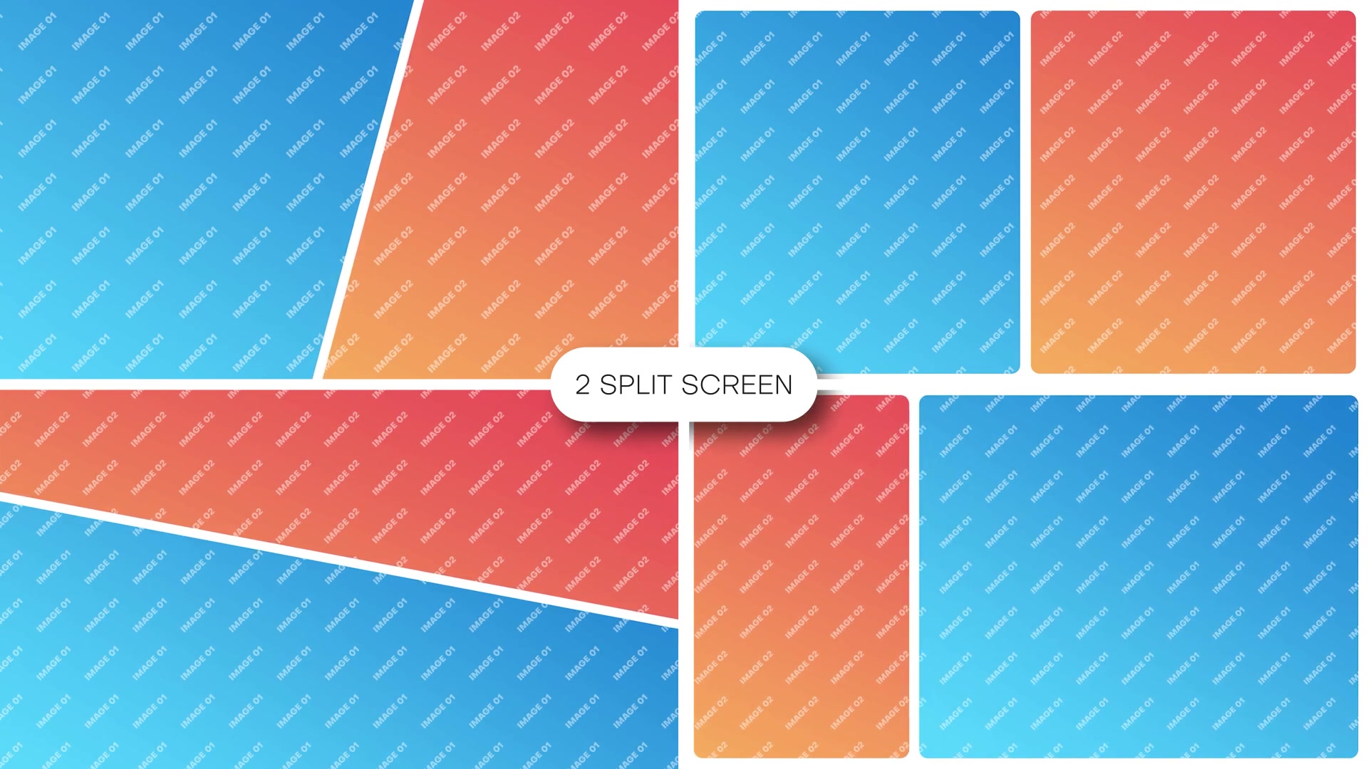 Multiscreen 2 Split Screen Videohive 40325161 After Effects Image 8