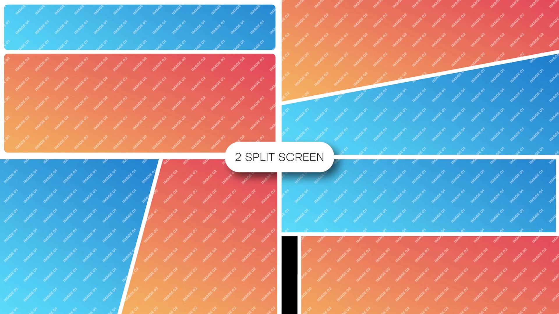 Multiscreen 2 Split Screen Videohive 40325161 After Effects Image 9