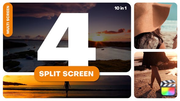 Multiscreen 4 Split Screen - 38440968 Videohive Download